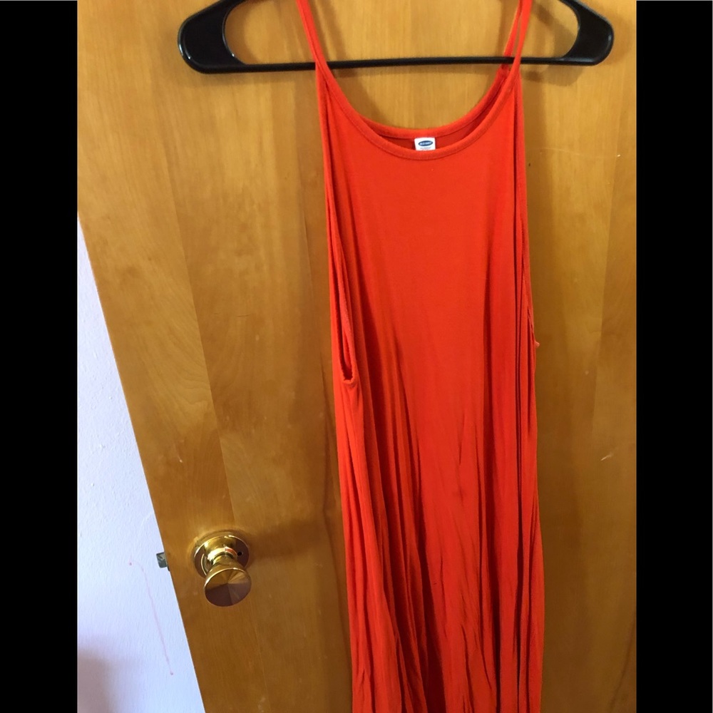 Orange dress